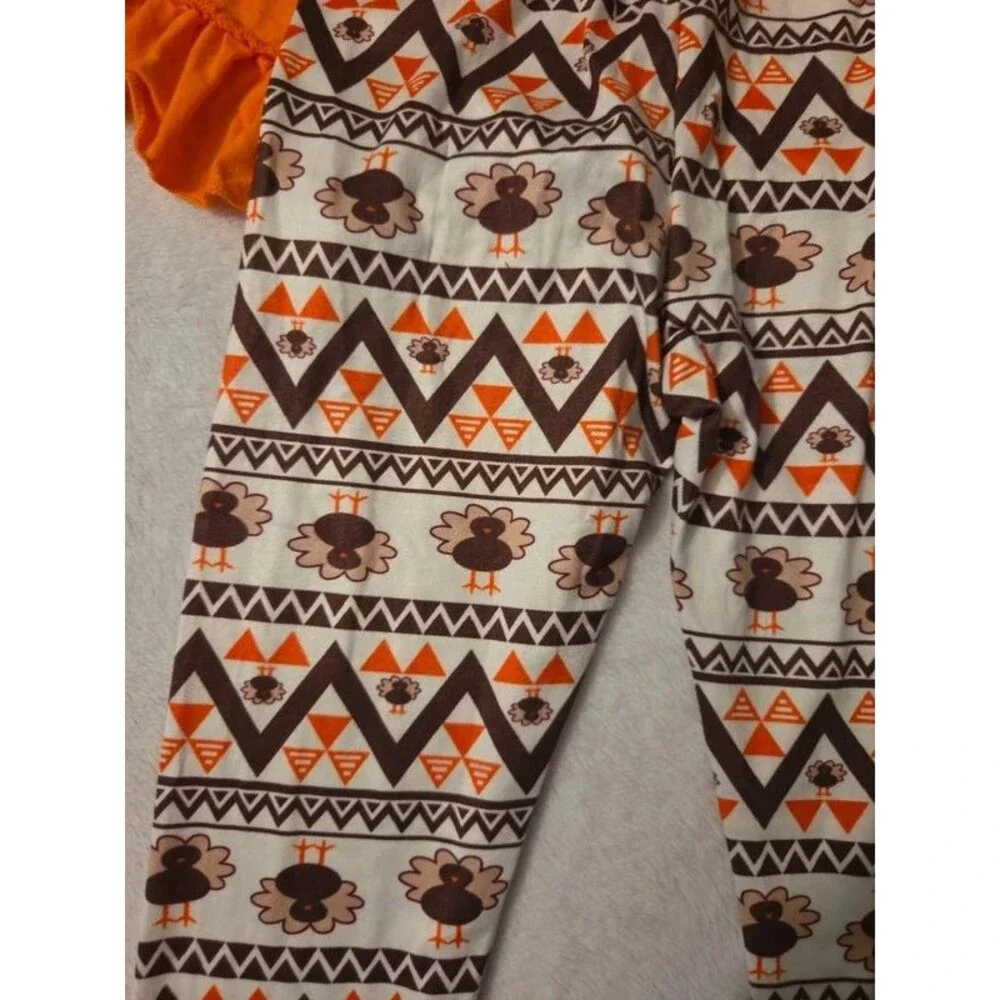 Thanksgiving day outfit - turkey - girl - seasonal